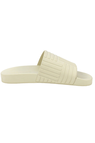 Bottega Veneta Mens Slide On Pool Sandals White Size 43