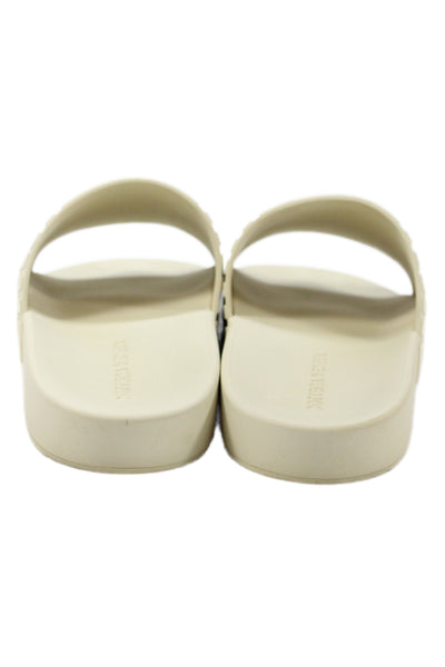 Bottega Veneta Mens Slide On Pool Sandals White Size 43