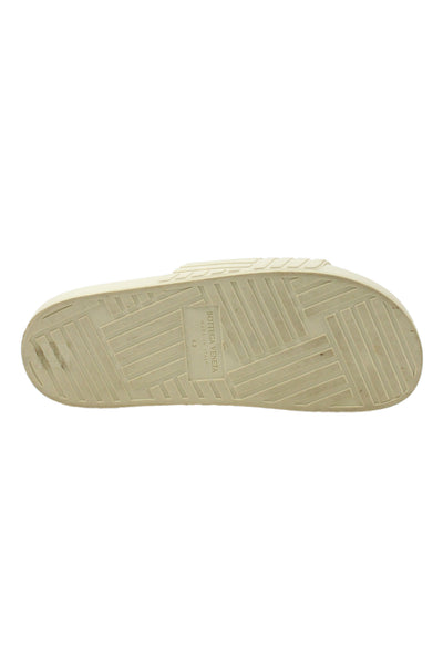 Bottega Veneta Mens Slide On Pool Sandals White Size 43