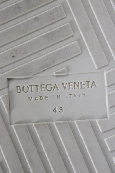 Bottega Veneta Mens Slide On Pool Sandals White Size 43
