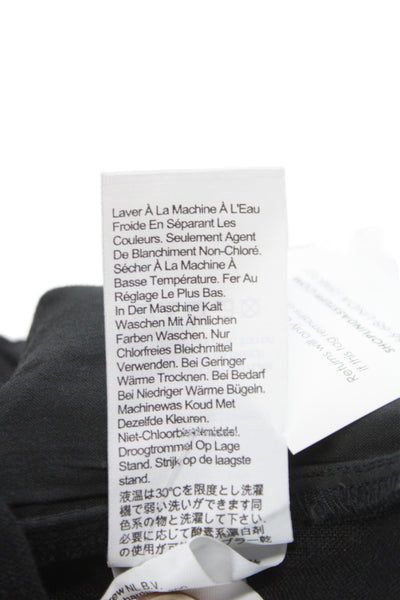 J Crew Unisex Solid Black Linen Beach Shorts Size XS
