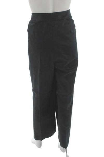 Lafayette 148 New York Unisex Black Dress Pants Hook & Eye Size 18
