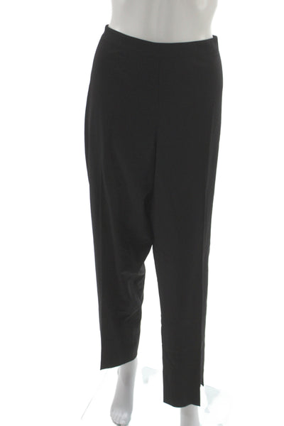 Lafayette 148 New York Womens Black Dress Pants Virgin Wool Size 16