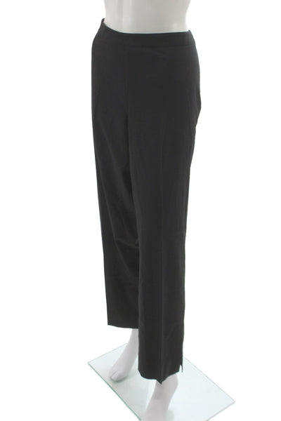 Lafayette 148 New York Womens Black Dress Pants Virgin Wool Size 16
