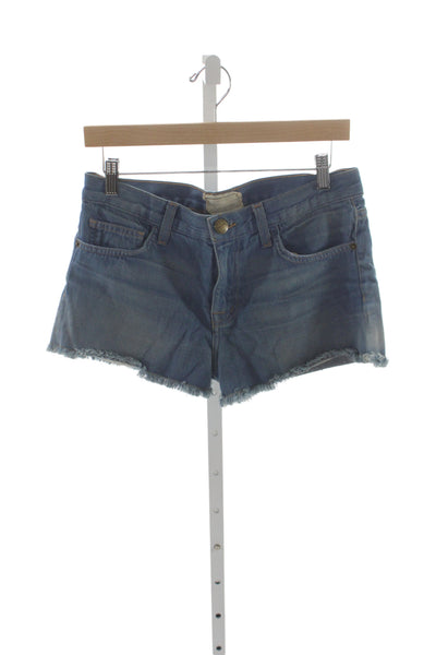 Current/Elliott Unisex Blue Cotton Beach Shorts Size 25