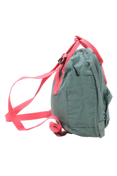 Fjall Raven Womens Zipper Closure Backpack Shoulder Handbag Blue