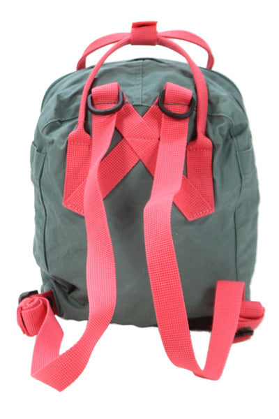 Fjall Raven Womens Zipper Closure Backpack Shoulder Handbag Blue