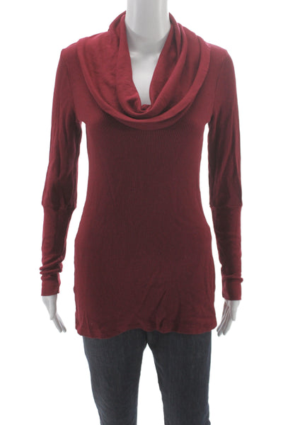 Splendid Unisex Pullover Sweater Red Long Sleeve Size M