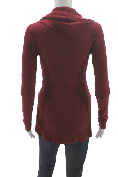 Splendid Unisex Pullover Sweater Red Long Sleeve Size M