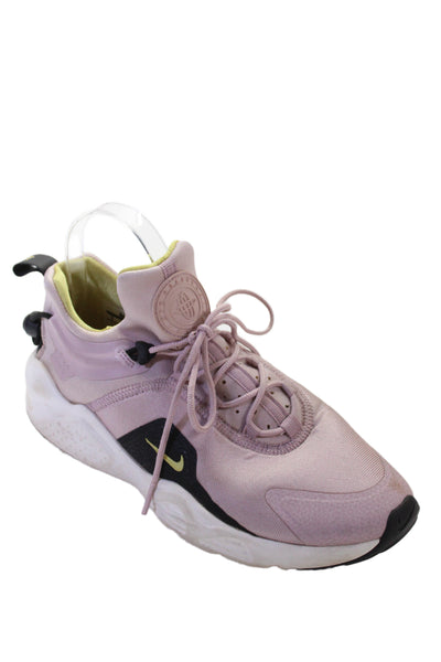 Nike Womens Huarache City Move Sneakers Pink Size 9