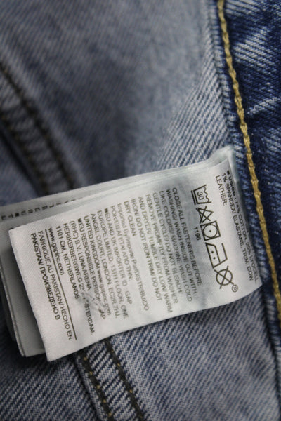 Banana Republic Mens Bootcut Blue Jeans Big Tall Size 34