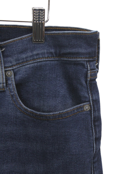 Banana Republic Unisex Flared Jeans Dark Blue High Rise 90s Size 34