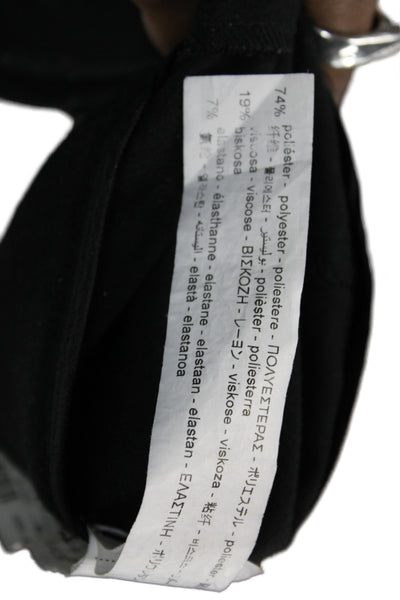 Zara Womens Cargo Pencil Skirt Black Size S