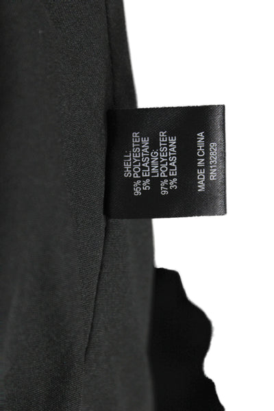 NBD Womens Black Sleeveless Tie Solid Top Size XS