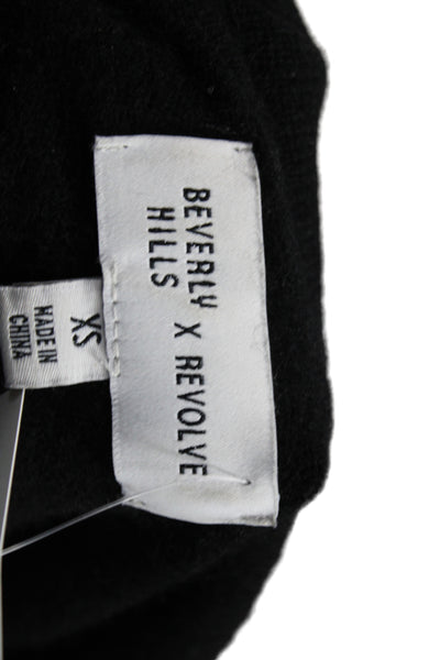 Beverly Hills x Revolve Unisex Black Cashmere Pullover Size XS