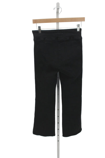 Frame Women Black Cotton Blend Pants Classic Inseam 27 Size 1
