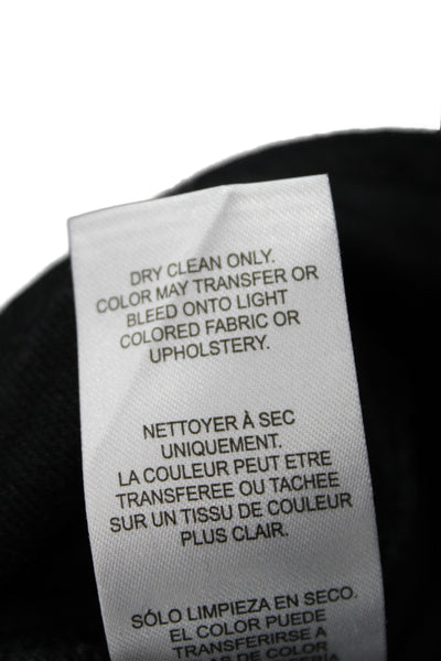 Frame Women Black Cotton Blend Pants Classic Inseam 27 Size 1