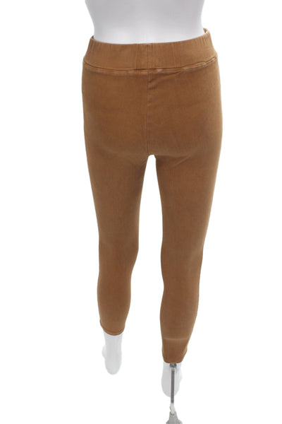 L'Agence Womens Ankle Jegging Pants Brown Size S