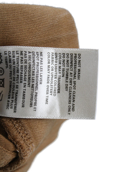 L'Agence Womens Ankle Jegging Pants Brown Size S