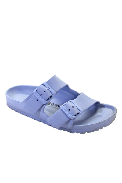Birkenstock Womens Double Buckle Slide On Arizona Sandals Blue Size 37 7