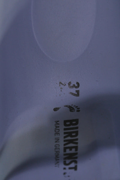 Birkenstock Womens Double Buckle Slide On Arizona Sandals Blue Size 37 7