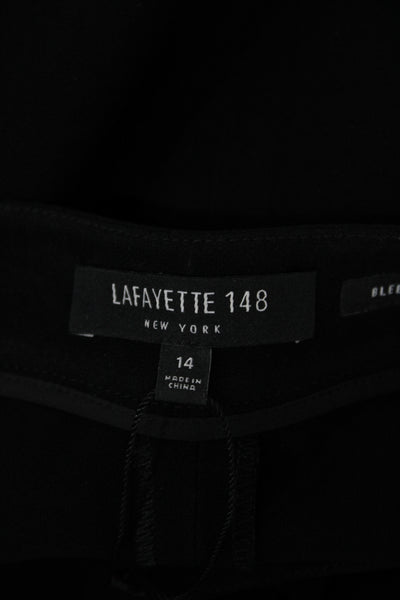 Lafayette 148 New York Women Dress Pants Black Size 14
