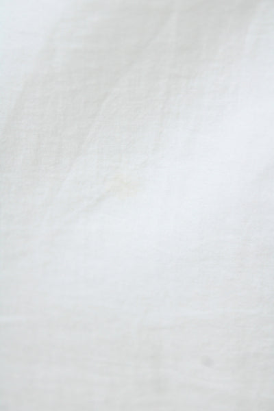 Xirena Women Maxi Sundress V-Neck Cotton White Drawstring Size L