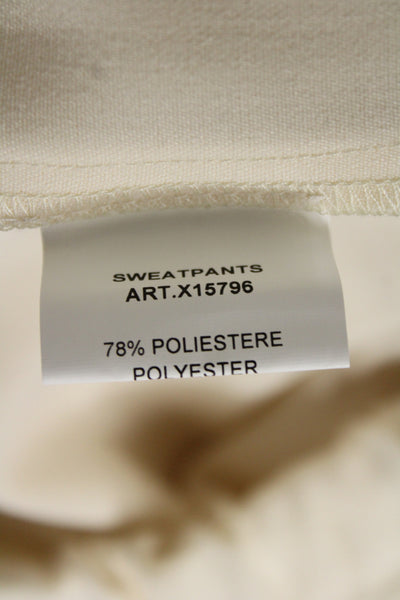 Xirena Women Jogger Sweatpants Beige 78% Polyester 19% Viscose Size M