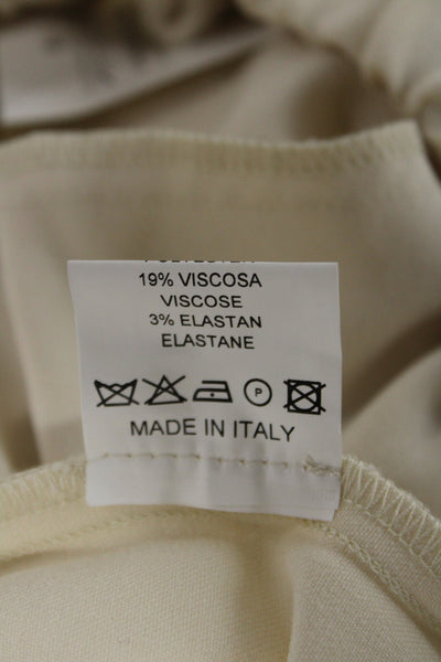 Xirena Women Jogger Sweatpants Beige 78% Polyester 19% Viscose Size M