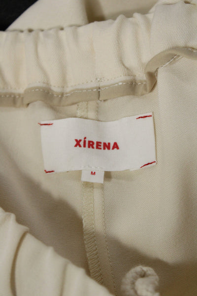 Xirena Women Jogger Sweatpants Beige 78% Polyester 19% Viscose Size M