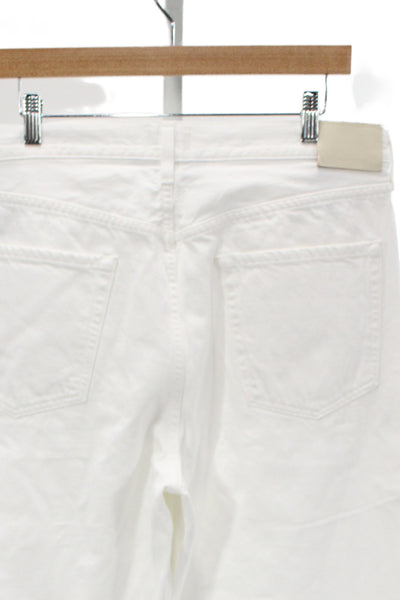 Citizens of Humanity Unisex White Straight Jeans Size 32
