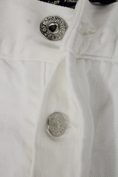 Citizens of Humanity Unisex White Straight Jeans Size 32
