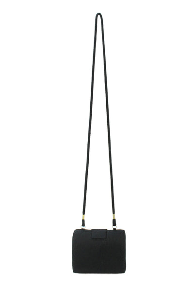 Jim Thompson Womens Spotted Mini Shoulder Bag Black