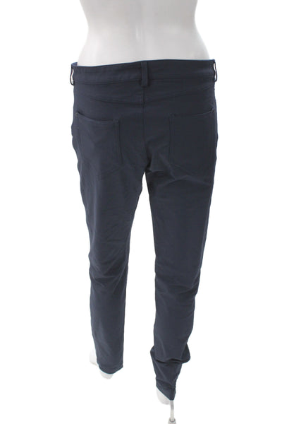 Lululemon Unisex Dark Blue Cotton Button Pants Size 6