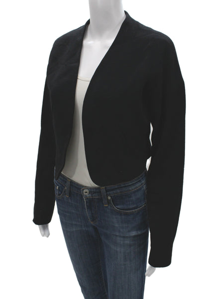 Derek Lam Womens Designer Black Blazer Long Sleeve Size 4