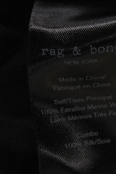 Rag & Bone Unisex Gray Merino Wool Pullover Sweater Long Sleeve Size XL