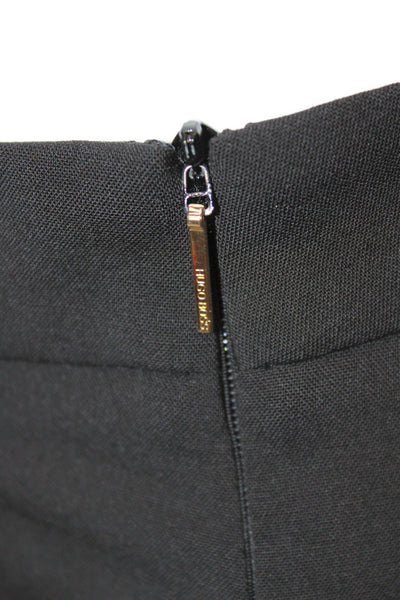 Boss Hugo Boss Womens Ankle Dress Pants Black 96% Virgin Wool Size 8