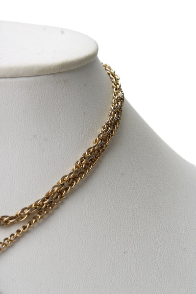 Harry Iskin Womens 10K GF Marcasite Star of David Pendant + Gold Tone Chain 14"
