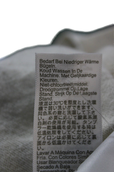 J Crew Mens Classic Collared Short Sleeve Cotton Polo Beige Button Size S