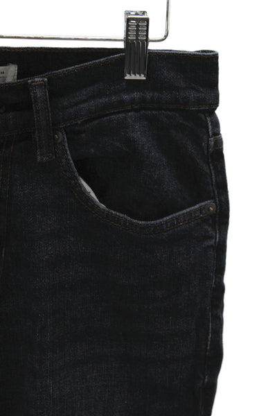 Zara Mens Dark Blue Skinny Straight Jeans Size 30