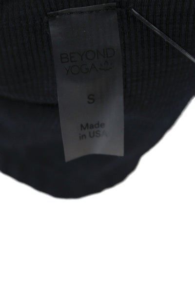Lululemon Womens Cropped Square Neck Tank Dark Blue Polyester Size S