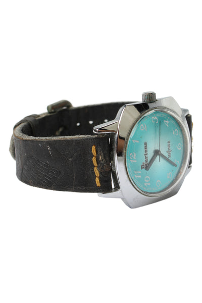 Sekonda x Dr Marten's Unisex Vintage Stainless Steel Teal Dial Quartz Watch 33mm