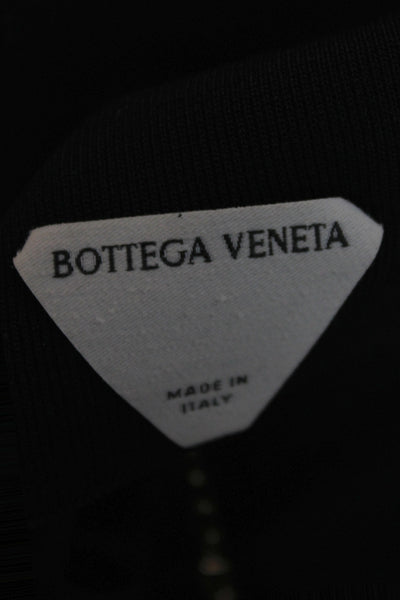 Bottega Veneta Women Slip Maxi Dress Black Sleeveless Size XS
