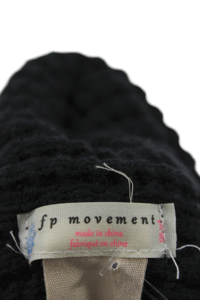 FP Movement Women's Knit Beanie Hat Black One Size