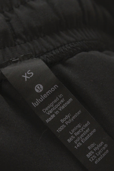 Lululemon Unisex Dark Blue Jogger Pants Drawstring Polyester Size XS