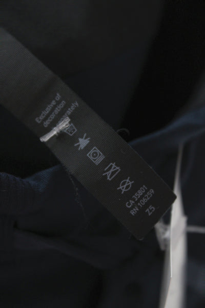 Lululemon Unisex Dark Blue Jogger Pants Drawstring Polyester Size XS