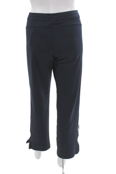 Adidas Unisex Sweatpants Dark Blue Sports Zip Polyester Size S