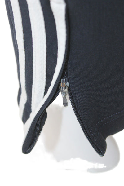 Adidas Unisex Sweatpants Dark Blue Sports Zip Polyester Size S
