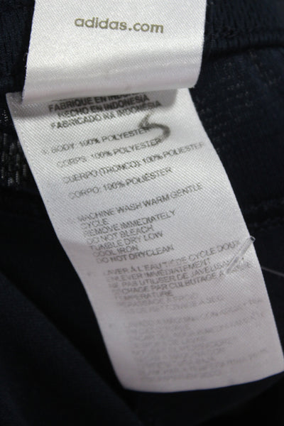 Adidas Unisex Sweatpants Dark Blue Sports Zip Polyester Size S