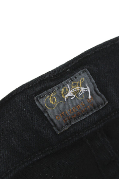 C of H Los Angeles Womens Black Skinny Jeans Size 26